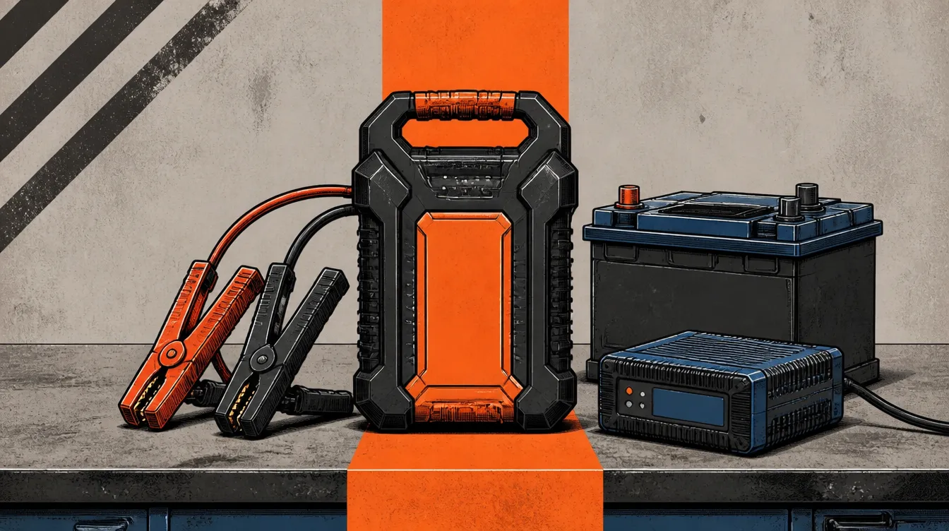 Jump Starters & Car Power head-to-head testing illustration
