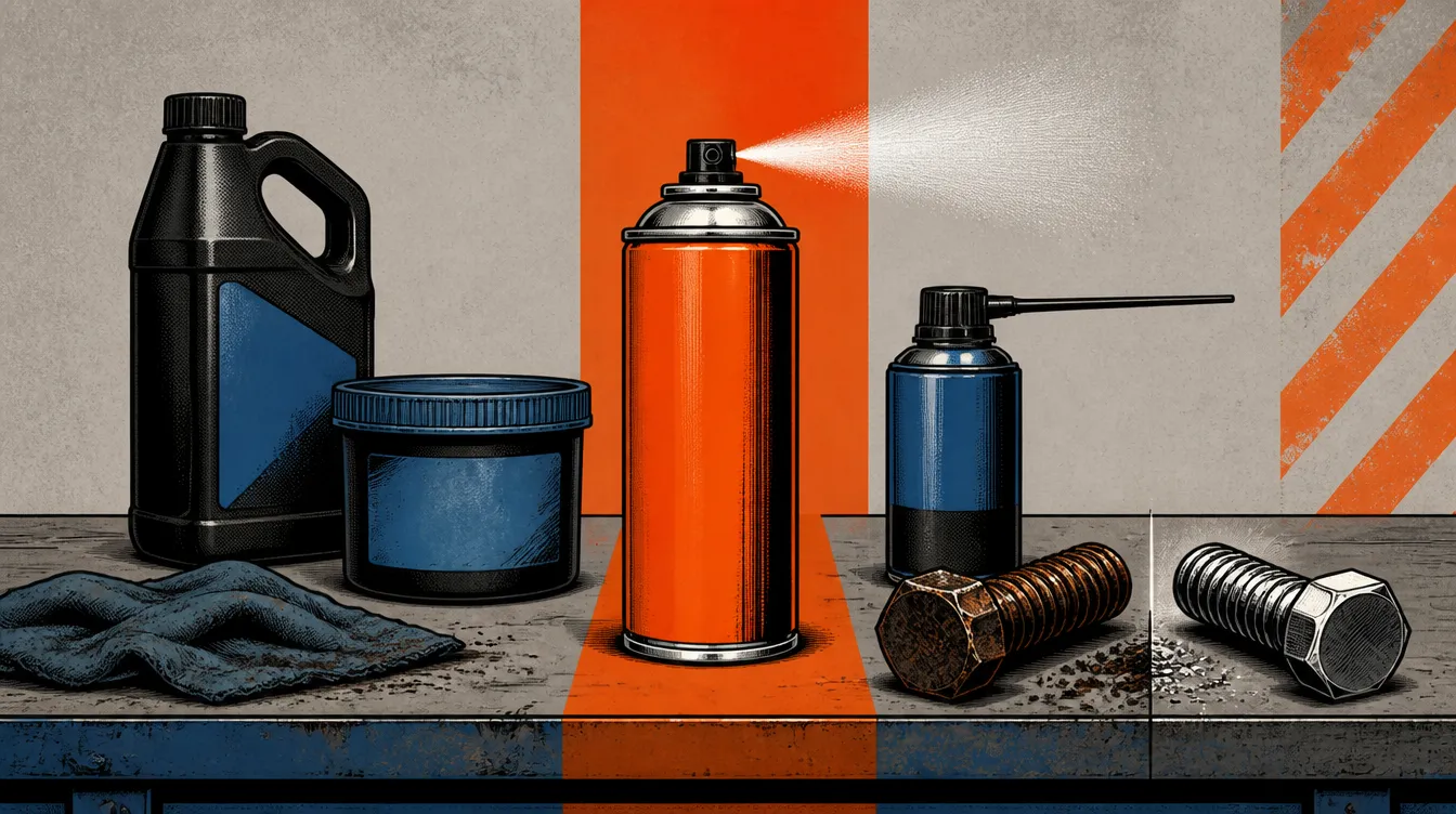 Shop Chemicals & Lubricants head-to-head testing illustration