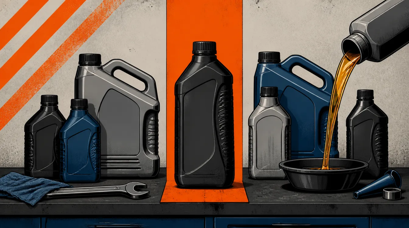 Engine Oil & Fluids head-to-head testing illustration